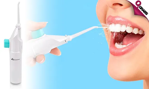 Air Powered Dental Water Jet Floss!
